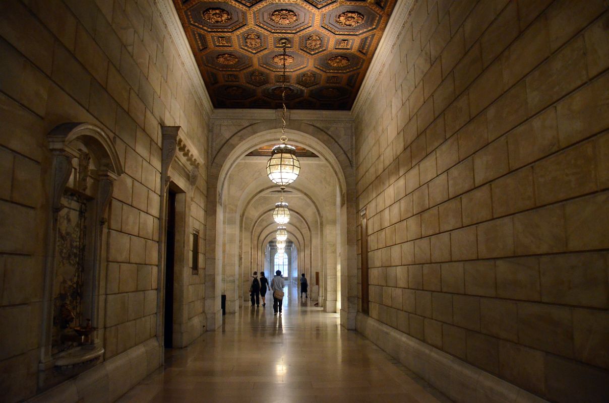 16 Hallway To The Dewitt Wallace Periodical Room New York City Public Library Main Branch